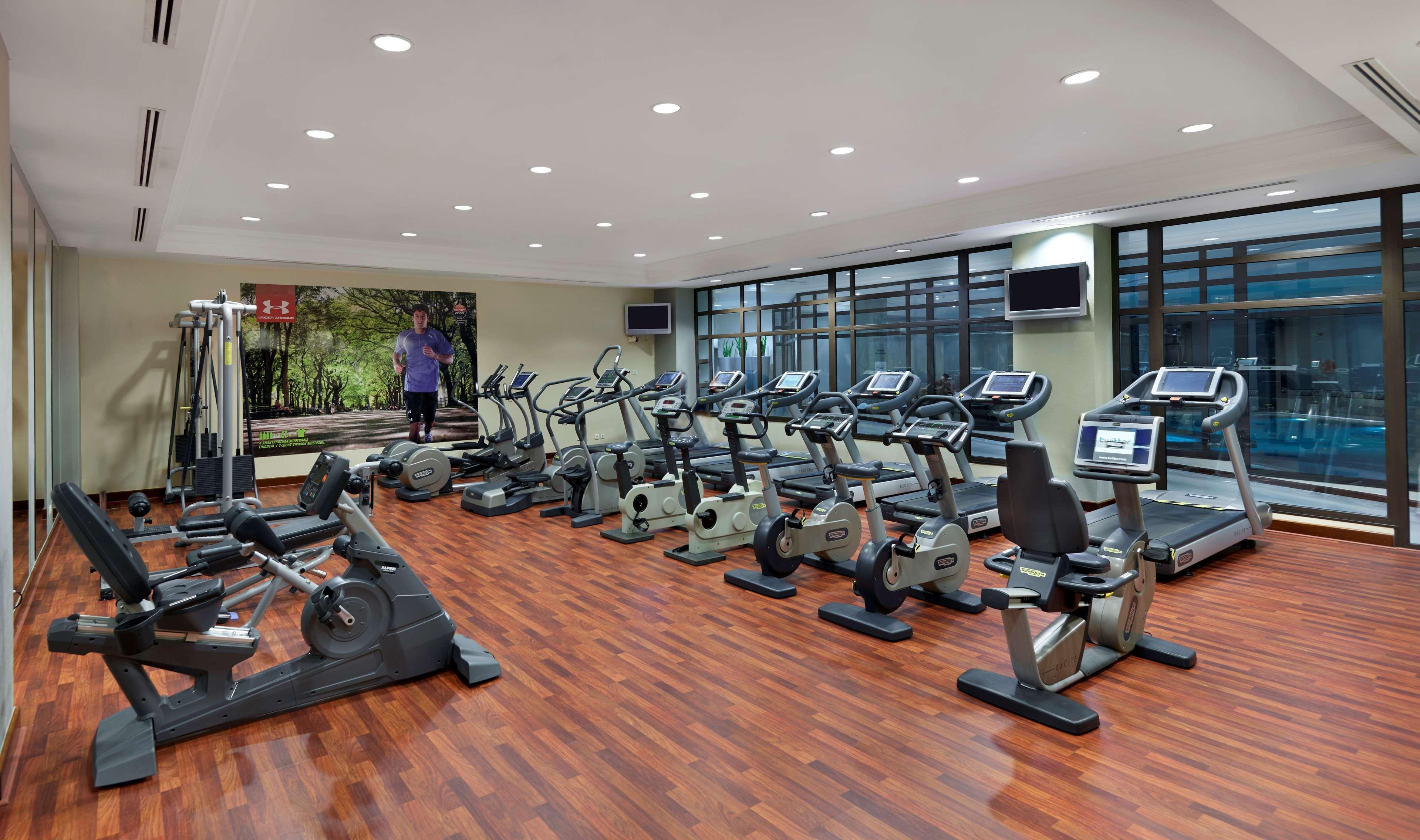 塞萨洛尼基凯悦酒店 外观 照片 The gym at the InterContinental